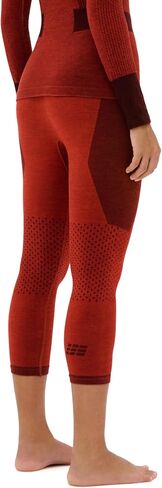 CEP Ski Merino 3/4 Base Tights, Black, Women, L in Saudi Arabia