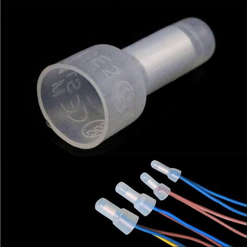 ZYAMY 100 قطعة 12-10/16-14/22-16AWG نهاية مغلقة تجعيد غطاء سلك كابل محطة موصلات مجموعة محطات مختلطة مجموعة متنوعة in Saudi Arabia