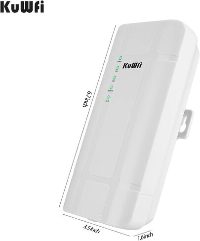 راوتر KuWFi مقاوم للماء خارجي 4G LTE CPE SIM بطاقة WiFi 150 ميجابت في الثانية CAT4 SIM LTE تعمل أجهزة التوجيه مع كاميرا IP أو تغطية WiFi خارجية مع هوائي 2 قطعة تعمل فقط مع وضع بطاقة SIM وليس للولايات المتحدة الأمريكية in Saudi Arabia