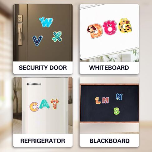 10 Pieces Magnetic Color Recognition Sorting Set, Educational Magnets for Refrigerator Whiteboard, Fine Motor Skills Toys for Boys Girls 3 4 5 Years Old in Saudi Arabia