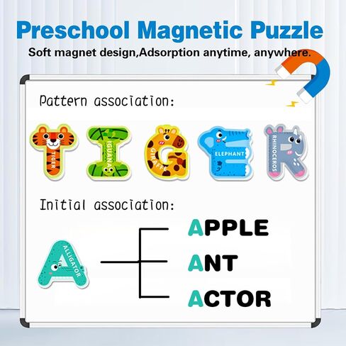 10 Pieces Magnetic Color Recognition Sorting Set, Educational Magnets for Refrigerator Whiteboard, Fine Motor Skills Toys for Boys Girls 3 4 5 Years Old in Saudi Arabia