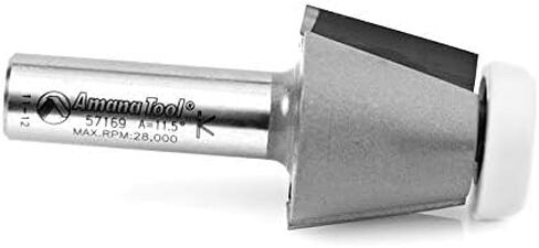 Amana Tool - 57155 Carbide Tipped Sink & Trim with Ultra-Glide Ball Bearing Guide Solid in Saudi Arabia