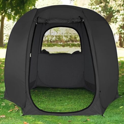 Alvantor 10' x 10' Hexagon Pop Up Sun Shade Canopy - Ventilated Mesh Walls, Perfect for Camping, Beach, Events, and Outdoor Party Decorations, All-Season Shelter (Not Waterproof) in Saudi Arabia