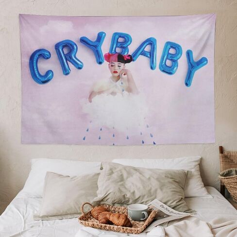 Martinez Music Tapestry - 40x60 Inch Melanie Album Cover Wall Art for Bedroom, College Dorm, and Home Decor - Decorative Hanging Banner Flag Poster in Saudi Arabia