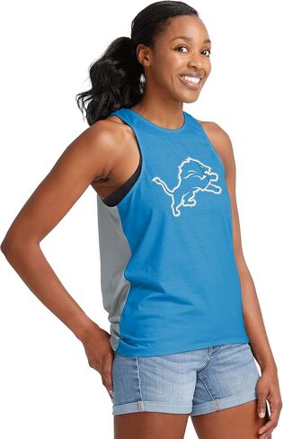 FOCO Women's NFL Team Logo Tie Breaker Tank Top Shirt in Saudi Arabia