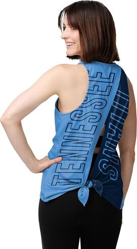 FOCO Women's NFL Team Logo Tie Breaker Tank Top Shirt in Saudi Arabia