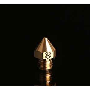 CSA Tech Premium Quality Nozzle 3 Pieces Set, for K1 - K1 Max - CR-M4 - CR-10SE - Ender-3 V3 KE (High Speed) Printers, 1.75mm Filaments, 0.2mm Diameter, Brass