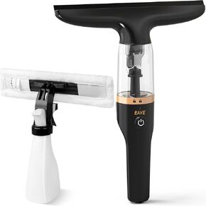 Rechargeable Window Vac, Electric Window Vacuum Squeegee, with 11 in. Squeegee Blade, Cordless Window Vacuum Cleaner Set for Cleaning Windows, Shower Doors, Mirrors, Tiles