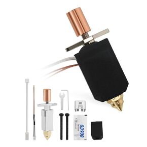 Ceramic Hotend Fit for K1/K1 Max/ K1C 3D FDM Printer, Print Head, Heating Block Hot End Kit, Thermistor