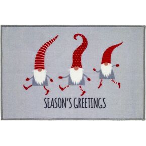 Avanti Linens - Bath Mat, Soft & Absorbent Bath Rug, Christmas Bathroom Accessories (Gnomes Walk Collection)