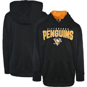 Outerstuff NHL Kids Youth 4-20 Power Play Logo Pullover Performance Hoodie Sweatshirt