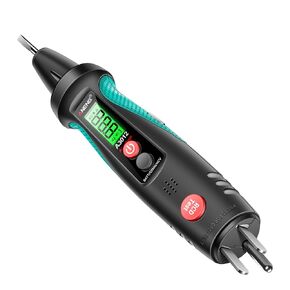 YIWENG AC Voltage Detector,A3012 Multifunctional Socket Circuit Analyzer AC/DC Voltage Tester Intelligent Power Polarity Detector Leakage Test Tools, US Plug