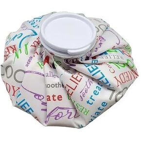 Large Ice Pack Words, Freezer Pack, Cold Pack, Reusable Ice Pack for Headache, Muscle Aches, Injuries, Sprangs, Brusing, and More, Multicolor