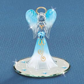 Heavenly Blue Angel Figurine