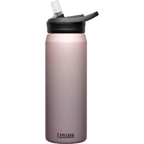 CamelBak Eddy+ Water Bottle with Straw - Insulated Stainless Steel, 25 oz, Rose Gold Sky