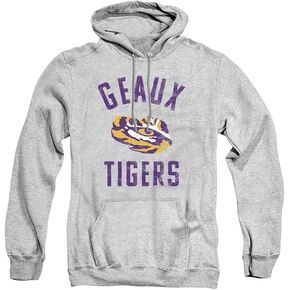 Louisiana State University LSU Official Tigers Logo Unisex Adult Pull-Over Hoodie