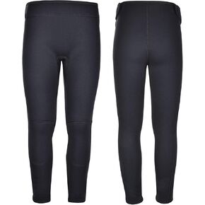 Wetsuit Pants for Kids Boys Girls and Youth 3mm Neoprene Children Wet Suits Adjustable Bottoms Keep Warm in Cold Water to Swimming Workout Scuba Diving Surfing Canoeing Snorkeling