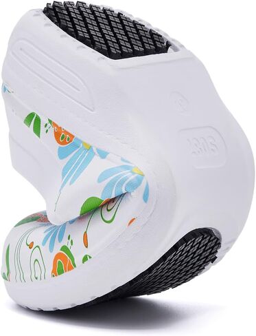 alcubieree Non Slip Work Shoes for Womens Slip on Waterproof Lightweight Comfor Clog for Nurse Food Service Healthcare Gardening Medical Kitchen Chef Cute in Saudi Arabia
