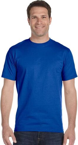 Gildan Mens DryBlend 50 Cotton/50 Poly T-Shirt, Large, Lime in Saudi Arabia