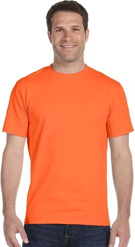 Gildan Mens DryBlend 50 Cotton/50 Poly T-Shirt, Large, Lime in Saudi Arabia