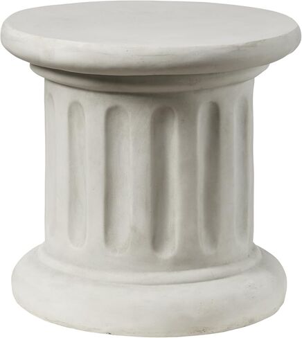Design Toscano Classical Greek Fluted Garden Plinth Base Statuary Pedestal, Medium, 30 in Saudi Arabia