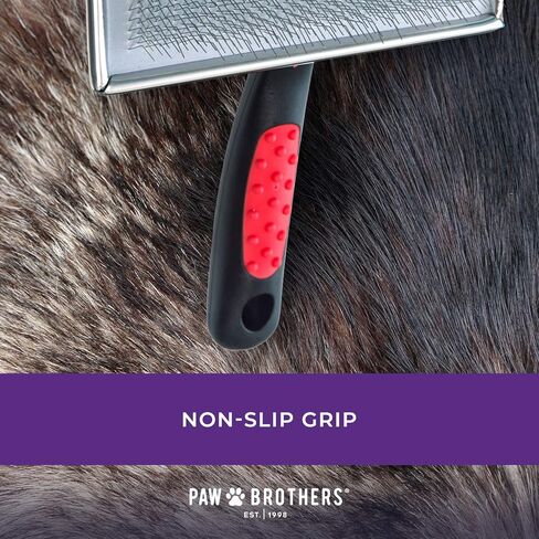 Paw Brothers Flat Slicker Brush, Large/X-Large in Saudi Arabia