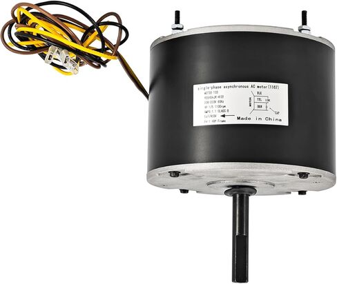 محرك مروحة مكثف HC37GE219 MOT99133، محرك مروحة 1/5 حصان 208/230 فولت 1100 دورة في الدقيقة استبدال 5KCP39DGY543S 5KCP39EGUA11BS HC37GE219A HB38GR219 HB38GQ230 HB38GQ230A 1172775 1186447 1191329 Y7S623C269L in Kuwait