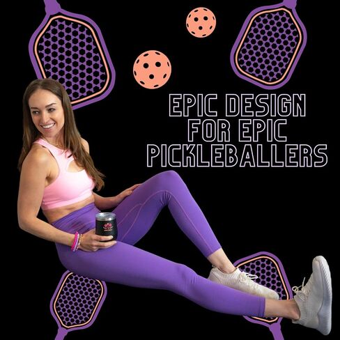 كأس Pickleball "أود أن أكون dinking" - هدايا تحطيم لمحبي Pickleball - هدايا Pickleball للنساء - هدايا مثالية لمحبي Pickleball مع عزل مزدوج الجدار وغطاء DinkGuard مانع للتسرب in Saudi Arabia