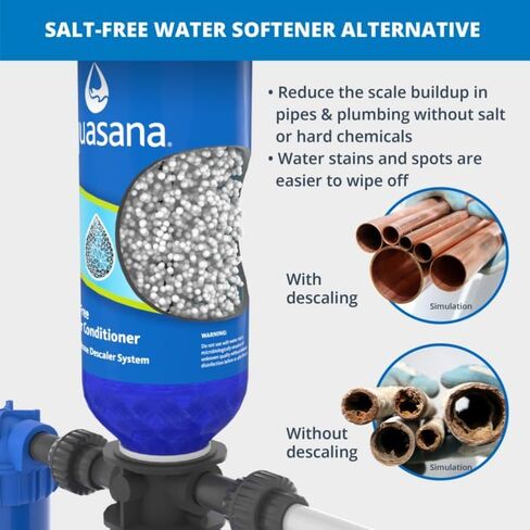 Aquasana Whole House Water Filter System - Carbon & KDF Home Water Filtration - Reduces Sediment & 97% Of Chlorine - Rhino Chlorine - WH-1000 in Saudi Arabia