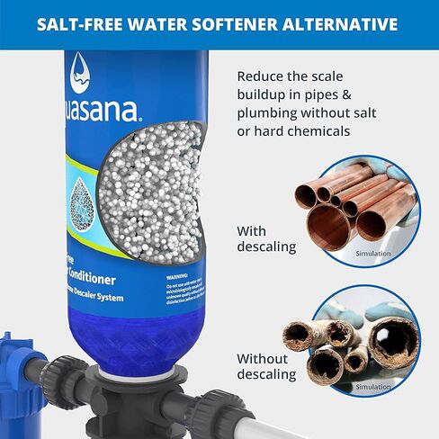 Aquasana Whole House Water Filter System - Carbon & KDF Home Water Filtration - Reduces Sediment & 97% Of Chlorine - Rhino Chlorine - WH-1000 in Saudi Arabia