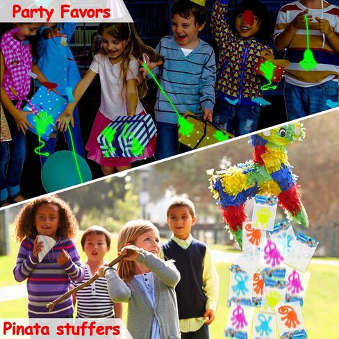 24 pcs Sticky Hands for Kids Party Favors Easter Treat Gift Egg Filler Goodie Bag Stuffer Treasure Box Toy Classroom Carnival Prizes Student Mini Toy Bulk Pinata Slap Hand Sensory Fidget Stretchy Toy in Saudi Arabia