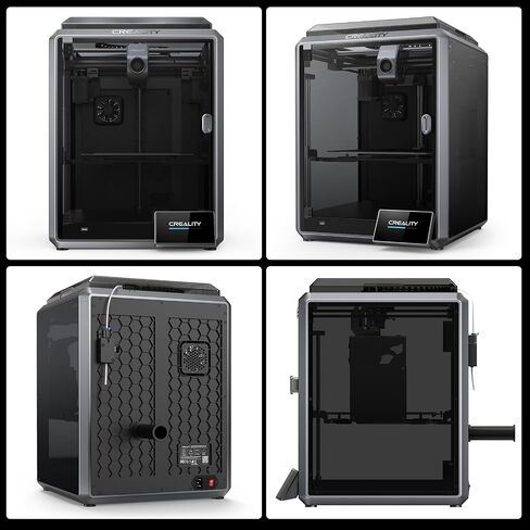 Creality K1 Speedy 3D Printer, 600mm/s High Speed, Core XY, Faster and Smarter with 32mm³/s Flow,Auto Leveling,Self-Test,Solve Ringing G-Sensor,Fast Cooing,Die-cast Frame 220x220x250mm in Saudi Arabia