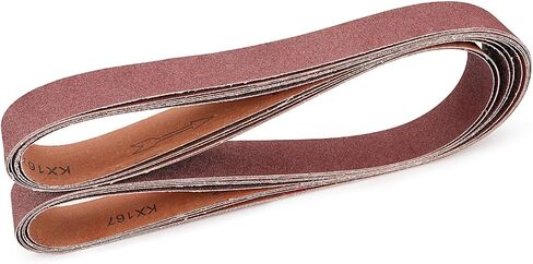 2 X 82 Inch Aluminum Oxide Sanding Belt，5-Pack, Full Size (36 Grit) in Saudi Arabia