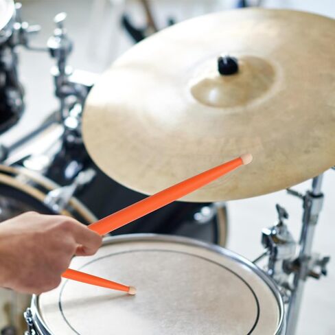 WANDIC Drum Sticks, 1 Pair Purple Percussion Instrument Sticks Classic Lightweight Maple Wood Drumsticks for Adults in Saudi Arabia