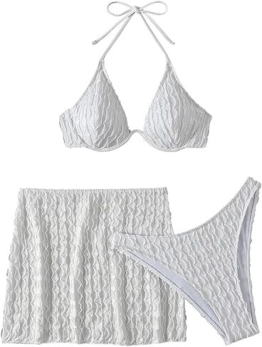 Verdusa Women's 2 Piece Triangle Bikini High Cut Bathing Suit Swimsuit in Saudi Arabia