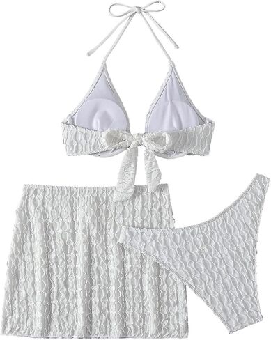 Verdusa Women's 2 Piece Triangle Bikini High Cut Bathing Suit Swimsuit in Saudi Arabia