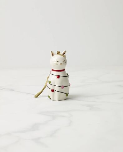 kate spade New York Be Jolly Cat Ornament, Christmas Ornament in Saudi Arabia