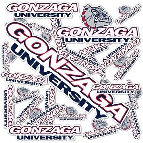 Desert Cactus Gonzaga University Stickers Bulldogs GU Zags Vinyl Decals Laptop Water Bottle Car Scrapbook Sheet T1 (Type 1-1)