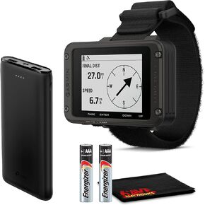 Garmin Foretrex 801 - Wrist-Mounted GPS Navigation with Strap for Hunting, Hiking & Military Men - Tactical Watch for Outdoor Recreation, Upgraded Multi-Band GNSS and Longer Battery Life