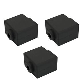 3PCS Kobra 3 Silicone Sleeve Kobra 3 Combo Hotend Silicone Sock Hot End Silicone Case Silicone Cover Heater Block Cover Extruder Parts for Anycubic 3D Printer