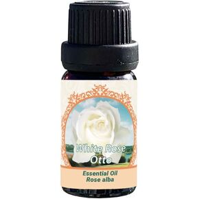 White Rose Otto Essential Oil, 100% Pure Therapeutic Grade (Undiluted Natural) 0.33 FL.OZ 10ml