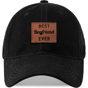 Gifts for Boyfriend - Valentines Day Gifts for Boyfriend, Boyfriend Gifts for Christmas Birthday Dad Hat Black