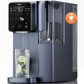 TOKIT AkuaPure T1 Pro Reverse Osmosis Water Filter Countertop, 3S Instant Heating, NSF/ANSI 58, RO Whole House Water Filter System with Alkaline Remineralization Filter, No Installation