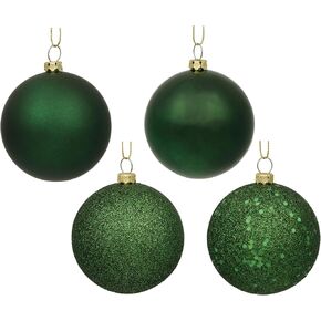 Vickerman 2.75" Emerald 4 Finish Ball Ornament 20 per Box