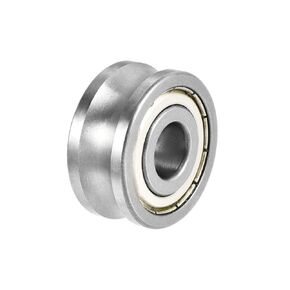 uxcell LFR5201-12 U Groove Track Roller Bearing 12x35x16mm Double Metal Shielded (GCr15) Chrome Steel Ball Bearing