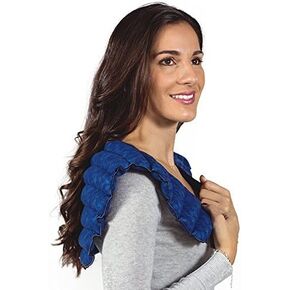 Microwavable Heating Pad - Extra Large Shoulder Wrap - with Aromatherapy for Bursitis, Tendinitis and Frozen Shoulder Relief & Relaxation