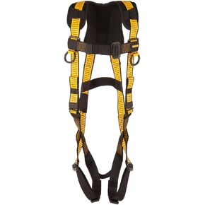 DEWALT D1000 Vest Style, 5-Point, back d-ring, PT chest, PT legs, Shoulder pads (L-XL)