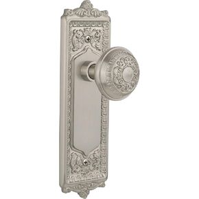 Nostalgic Warehouse Egg & Dart Door Knob with Plate