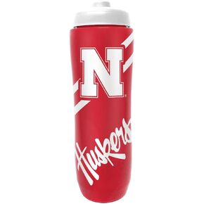 Party Animal NCAA Nebraska Cornhuskers Squeezy Water Bottle