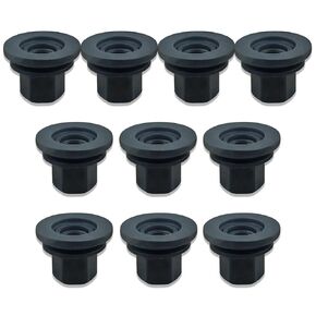 6509424AA Wheel Lug Nuts M14x1.5 Lug Nuts Compatible for Dodge Ram 3500 4000 4500 5500 2012-2022, 22mm Hex, 28.5mm Length Replace with 611-936 - 10 Pack